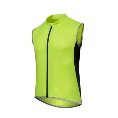 China Outdoor Sports Durable UV Protection Men Waterproof Team Cycling Jersey Cycling Vest Recycling Windproof for sale