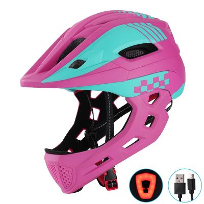 China Sports Goods Children USB Rechargeable Tail Light Helmet Bicycle Skating Recycling Helmet For Recycling for sale