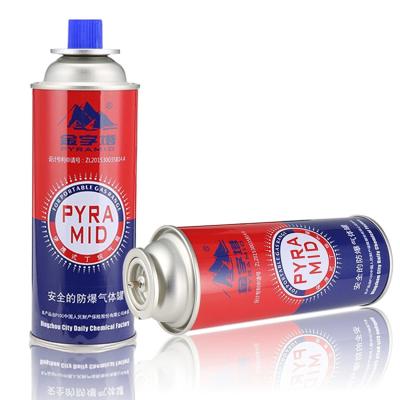 China Factory Minimalist High Quality Low Price Mini Aerosol Can Environmentally Friendly Outdoor Aerosol Cans For Gas Lighter Butane for sale