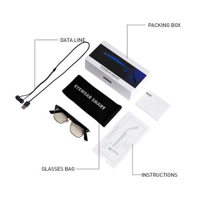 China Blue tooth calls / music / TAC technology polarized / support aptx / TWS smart sunglasses executives buy solos eye tip wear glasses cheap price sale for men with video smarts gafas de ground for sale