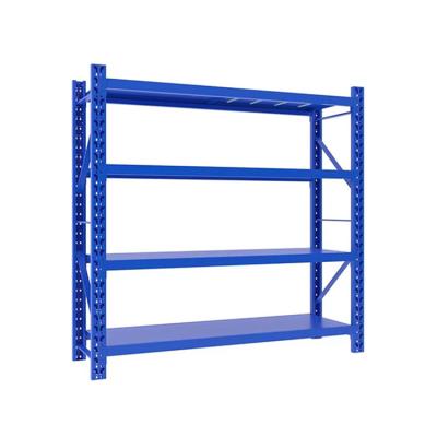 China Functional Corrosion Protection Shelf Steel Floor Warehouse Customized Light Duty Rack for sale