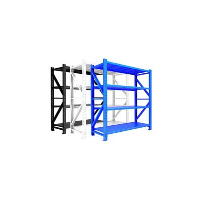 China Good Quality China Warehouse Corrosion Protection Metal Racking Storage Shelving Medium Duty Rack for sale