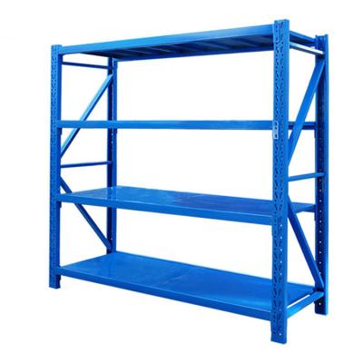 China Manufacturers Corrosion Protection Medium Duty Metal Shelving Storage Bins Shelf Warehouse Rack Direct Selling for sale