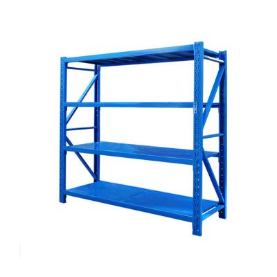 China Professional Corrosion Protection Factory Customized Storage Warehouse Steel Cold Rolling Medium Duty Rack for sale