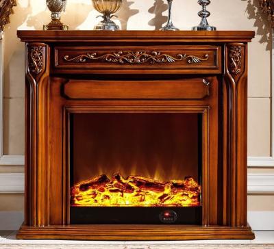 China Energy Efficient Antique Electric Fireplace By Remote Control for sale