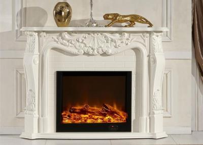 China 750w - 1500w Classic Flame Electric Fireplace Home Decoration for sale