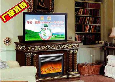 China Decorative Fake Frame Heating Electric Fireplaces TV Stands Free Standing for sale