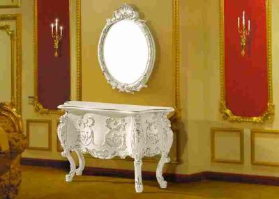 China European Classic Dressing Tables With Mirror by Handmade carving for sale