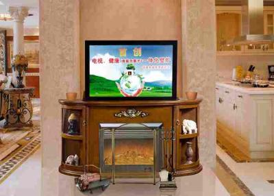 China El francés/las chimeneas eléctricas TV de la llama realista de la antigüedad del estilo de Louis se coloca teledirigidos en venta