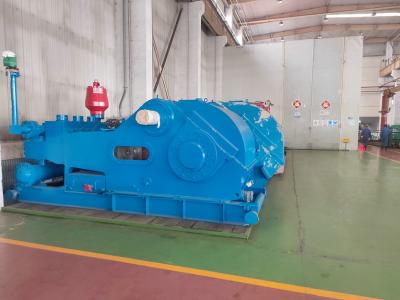 China 500HP Oil Rig Mud Pump Electric Driving Triplex Mud Pump Small Volume for sale