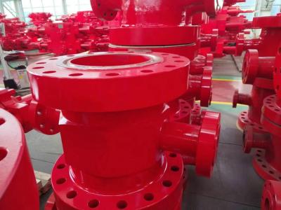 China API 6A 10000 Psi Tubing Spool Wellhead Well Control Mud Cross for sale