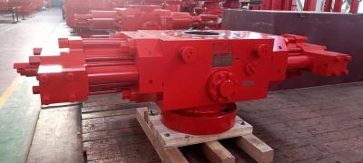 China Single Ram BOP Forged type, hydraulic open and close bonnets bottom flanged Te koop