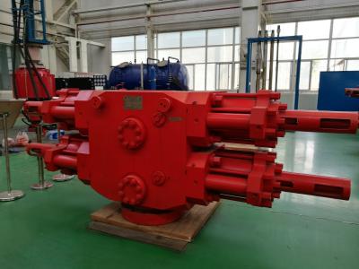 China High Pressure Oil / Gas Double Ram Bop 35Mpa Well Control Te koop