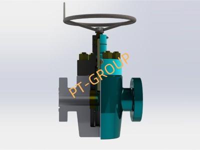 China API 6A Manual Gate Valve FLS series H2S sour service for choke manifold and christmas tree for sale