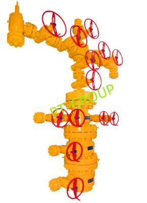 China API 6A Standard Anti Corrosion Wellhead And Christmas Tree for High Pressure Applications for sale