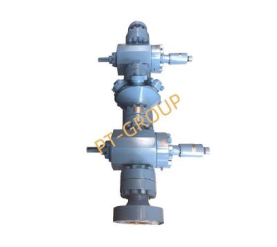 China Drilling API 6A Anti Corrosion Integraled Wellhead And Christmas Tree for sale