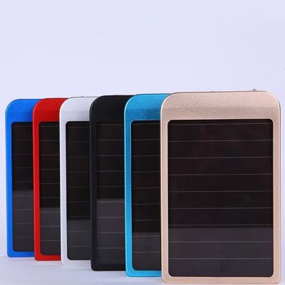 China Free Sample Convenient Portable Solar Power Bank Solar Cell Charger 2600mah Power Bank for sale