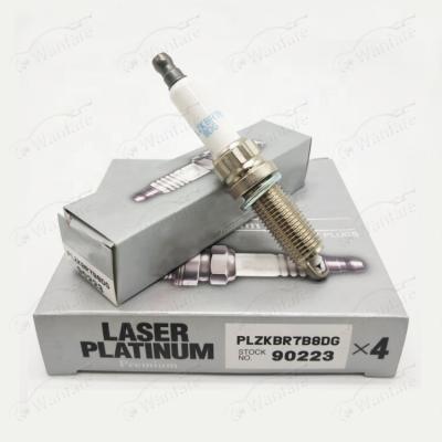 China For Citroen C3 C4 DS4 Peugeot 207 Wholesale Laser Iridium Engine Cheap Car Spark Plug 208 Bujias For Citroen Peugeot 12120034098 for sale