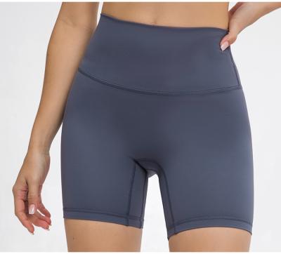 China High Quality Anti-Wrinkle With Pockets High Waisted Compression Fitness Sports Pants Gym Running Legging Yoga Shorts for sale