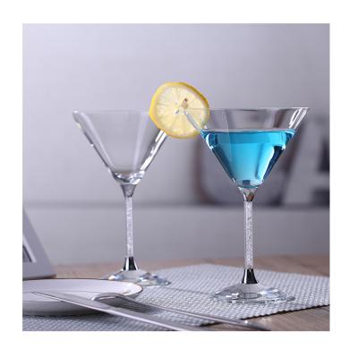 China Modern Creative Molecular Cocktail Glass Bar Party Wine Glass For Martini Champagne Wine Glass Charm for sale