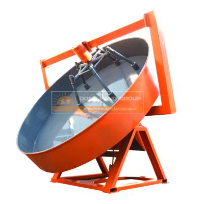 China Factory 1-8mm Size Chemical Ball Fertilizer Pan Disc Granulator For Sale for sale