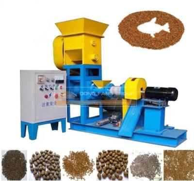 China Farms floating feed pellet machine / fish feed processing machine /fish feed granulator for sale for sale