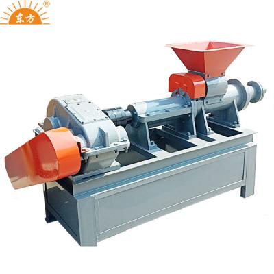 China Cooking/BBQ/Roast meat type new briquetting machine for sale the twin screw charcoal powder briquette extruder machine for sale