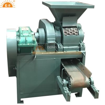 China Automatic Plant Palm Shell Charcoal Briquette Roller Press Machine / Nut Shell for sale