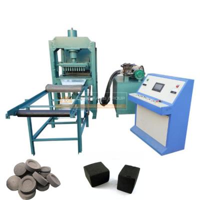 China Factory Cube Shape Shisha Charcoal Powder Briquette Making Machine for sale