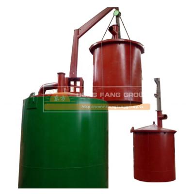 China 2.5 CBM Wood Briquette Carbonization Furnace Sawdust Briquette Carbonization Stove for sale