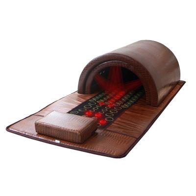 China Luxury Wooden Barrel Tourmaline Equipment Computer Control Panel Computer Control Panel Spa Far Infrared Sauna Dome For Sale for sale