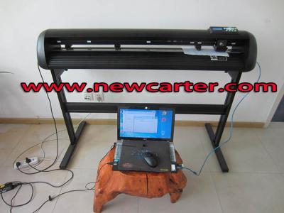 China 1200 Vinyl Sign Cutter With Stand Large Format Cutting Plotter 1300 Vinyl Graphic Cutter for sale