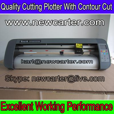 China Tabletop Vinyl Sign Cutter Plotter With Contour Cut TH740 Adhesive Sign Cutter Plotter cut for sale