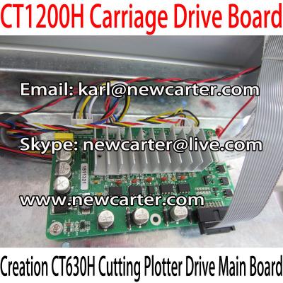 China Creation Vinyl Cutter Carriage Drive Board CT630H Cutting Plotter Board 1200 Main Board for sale