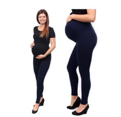 China 3456 Ladies Women Comfortable Squishy Pregnancy Maternity Gaiters Stretchy Long Pants for sale