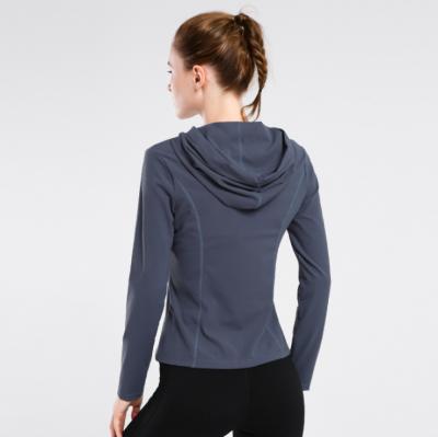 China Long Sleeve Sustainable Hoodie Women's Casual Tops Sportweat Procument Sweatshirts Workout Running Yoga Tank Top for sale