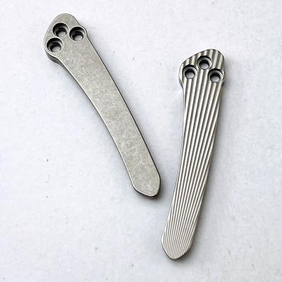 China Lightweight Titanium Pocket Knife Clip Waist Carry Pocket Clips Deep For C81 C10 C11 Folding Knife Back Clips for sale