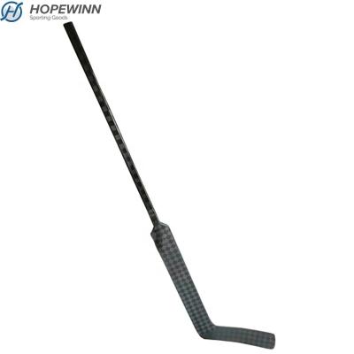 China Wholesale high quality 100% custom cheap Toray carbon material hockey goalie stick with factory price for sale