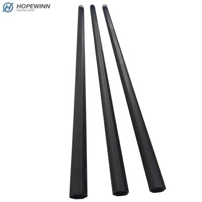 China High Quality Aluminum Alloy / Carbon Fiber Lacrosse Stick Composite Shaft for sale