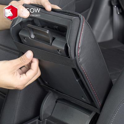 China eco-friendly & sustainable & breathable & 2019 Good Quality Mcow New Arrival Car Armrest Console Box Practical Car Accessories for sale