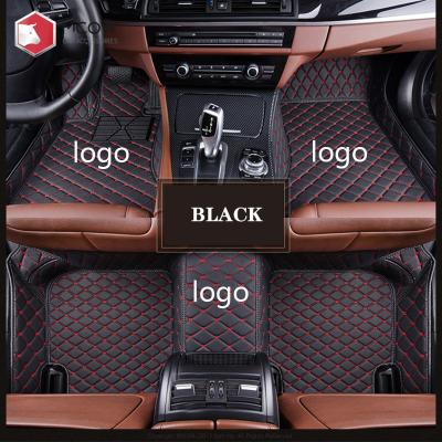 China Non Skid Mcow Car Floor Mat Universal Waterproof Car Mats Luxury Factory Newest Design Style for sale