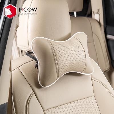 China Memory 1 Piece Adjustable Headrest Seat Car Head Neck Rest Pad Comfortable Soft Neck Rest Support Cushion for sale