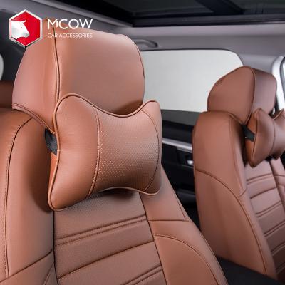 China Memory Car Neck Rest Breathable Auto Head Neck Rest Cushion Relax Comfortable Soft Neck Support Headrest Pillows for sale