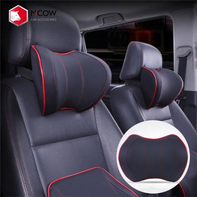 China Good at Protection Your Neck Interior Accessories Styling Car Seat Pillow Headrest Neck Support Memory Foam Car Neck Pillow New for sale