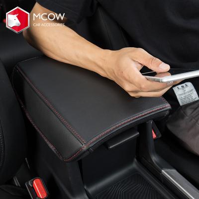 China eco-friendly & sustainable & breathable & 2019 Hot Sales Practical Car Armrest Console Box Armrest Pad Cover Cushion Car Armrests Pads for sale