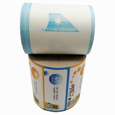 China Custom Printed Printing Paper Thermal Paper Roll Rolling Papers Heat Sensitive Paper Roll Whole Selling Price for sale