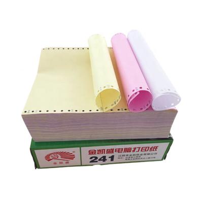 中国 3 Ply Highly Used Continuous Carbonless Paper Listing Paper Printing 9.5