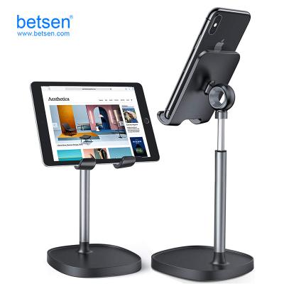 China Firmly Stable Mobile Phone Holder, Adjustable Angle Height Betesen Mobile Phone Holder for Desk, Friendly Thick Case Phone Holder Stand for Desk, for sale