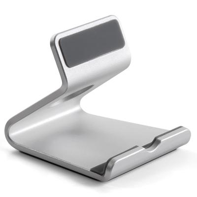 China Interesting New Arrival Universal Desktop Betsen Design Tablet Phone Holder Stand Aluminum Portable Base Below 8 inch for sale