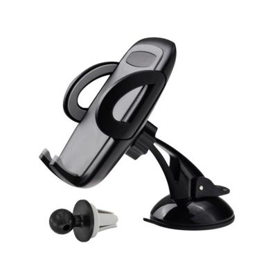 China Strong suction and 3 in 1 3 in 1 car phone holder for dashboard and windshield and air vent by strong suction cup for sale